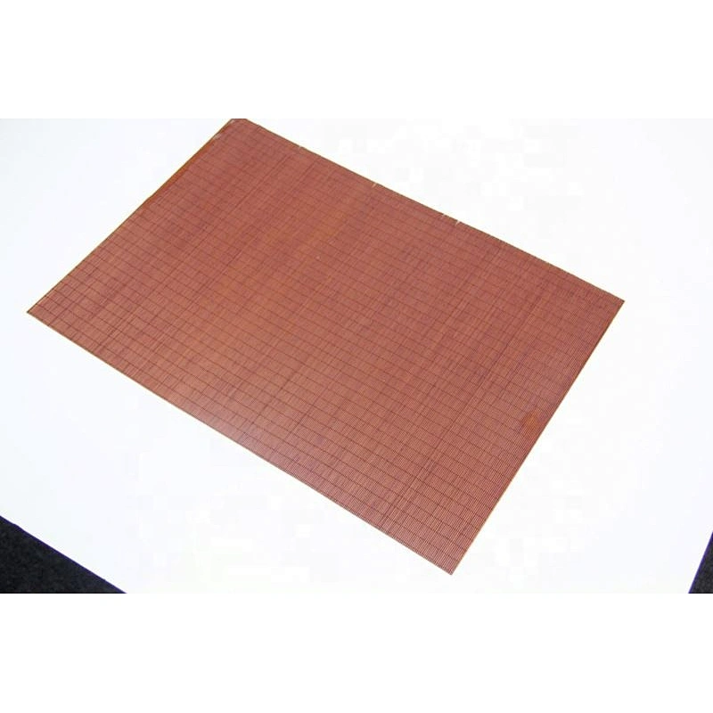 Natural printing  table dinner bamboo placemat