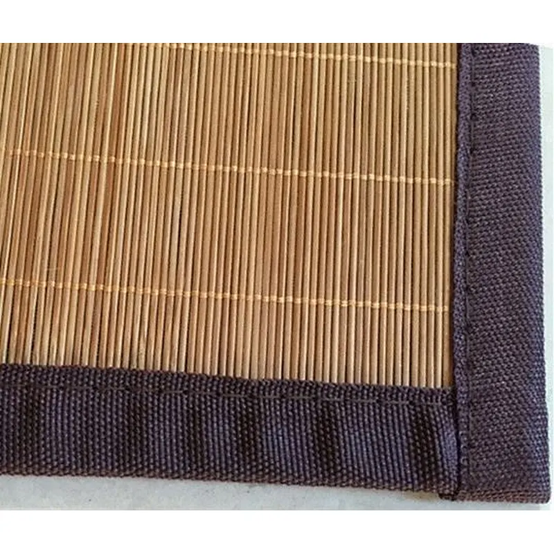 Anti-slip Eco-friendly Exercise Bamboo yogamatte thick with strap