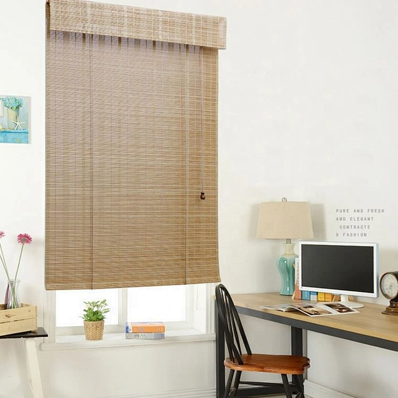 Outdoor Layout Day Night Bamboo Roller Blind