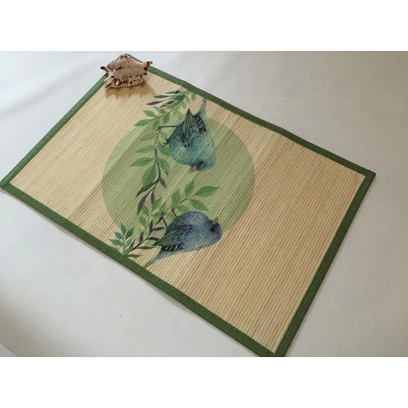Luxury table dinner bamboo placemat for wedding