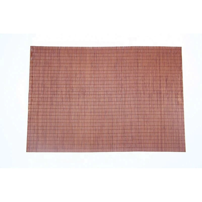 Natural printing  table dinner bamboo placemat