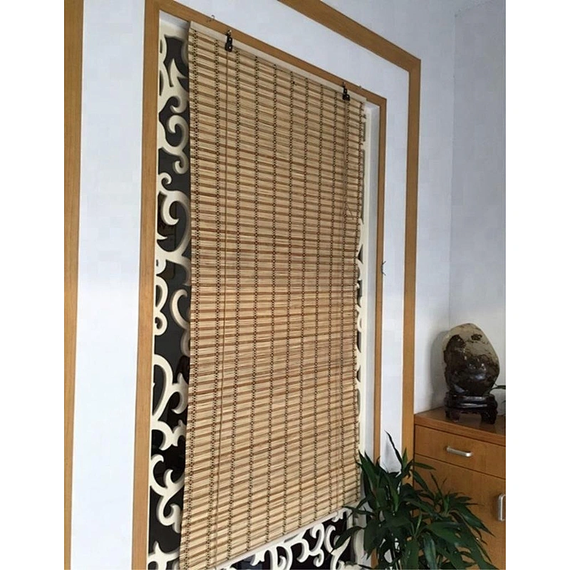 Vertical  Sunscreen  Bamboo Window  Roller Blind Curtains