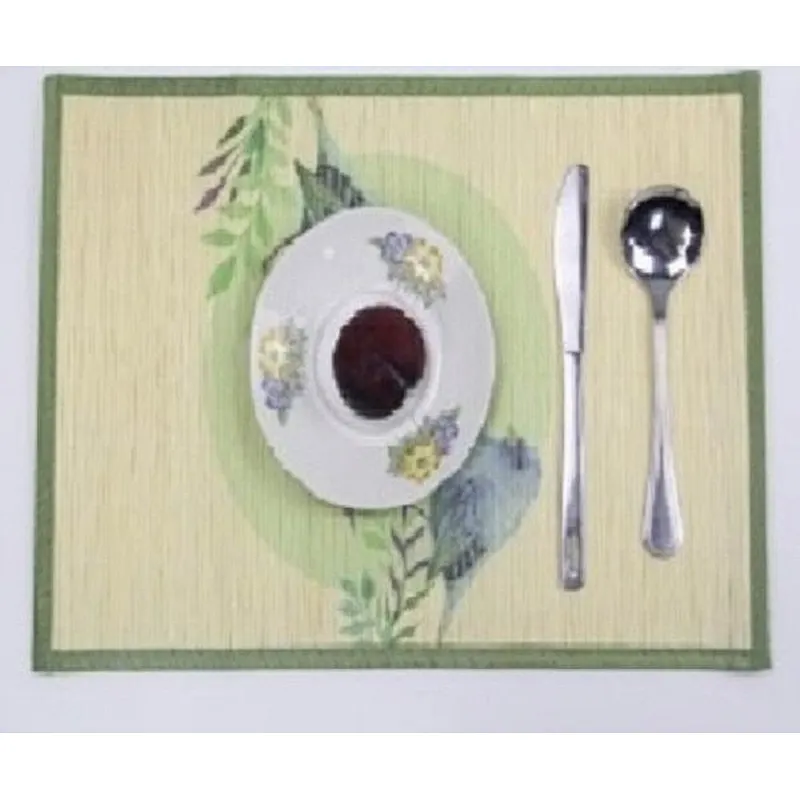Luxury table dinner bamboo placemat for wedding