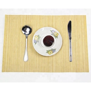 Environmental Color Bamboo Table Placemat