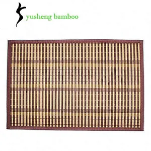 Bamboo Placemats Brown Color Wholesale
