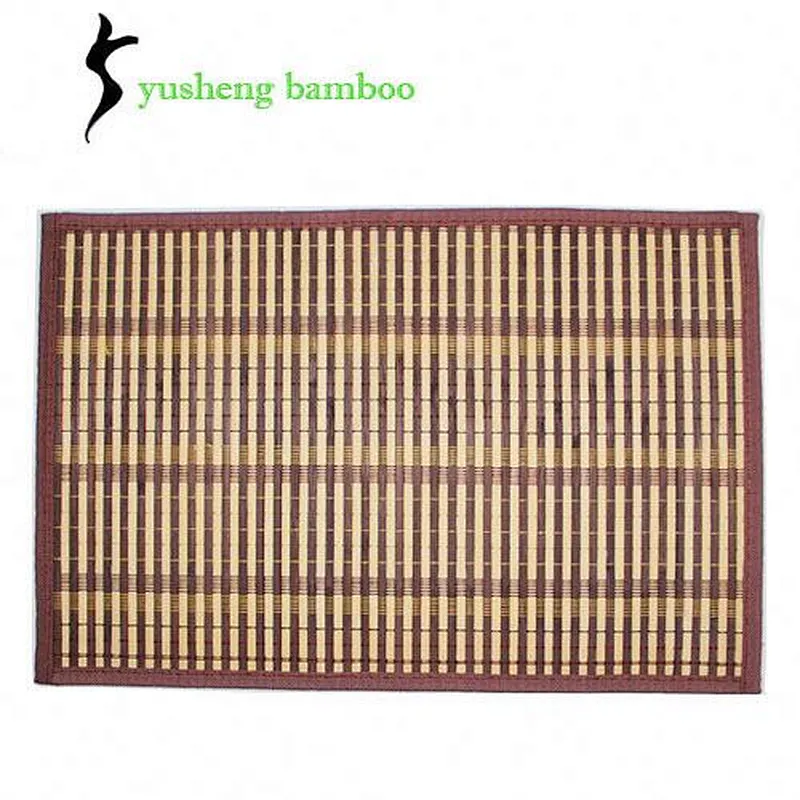 Bamboo Placemats Brown Color Wholesale