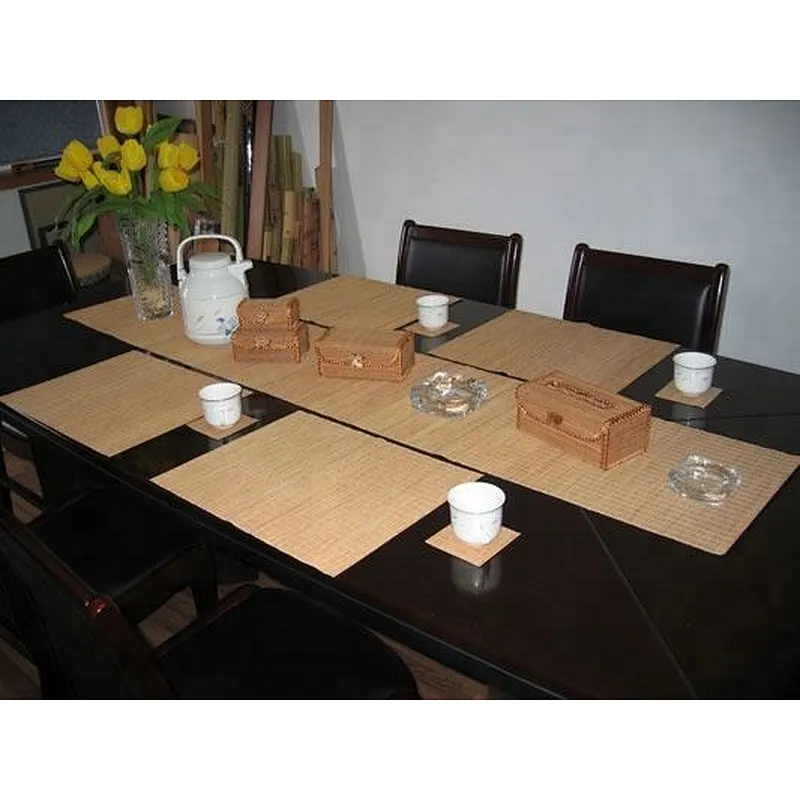Environmental Color Bamboo Table Placemat