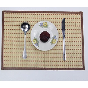 Luxury table dinner bamboo placemat for wedding
