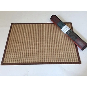 Natural  table dinner woven bamboo placemat