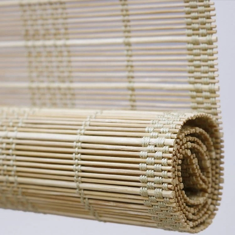 Outdoor  Vertical Day Night Bamboo Roller Blind