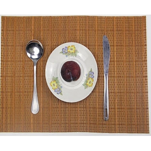 Non-slip table dinner woven bamboo placemat for wedding