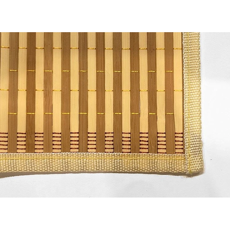 Natural table dinner bamboo placemat, custom wood kids woven bamboo placemats
