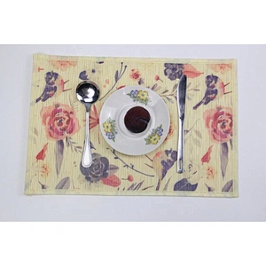 Luxury table dinner woven bamboo placemat for wedding