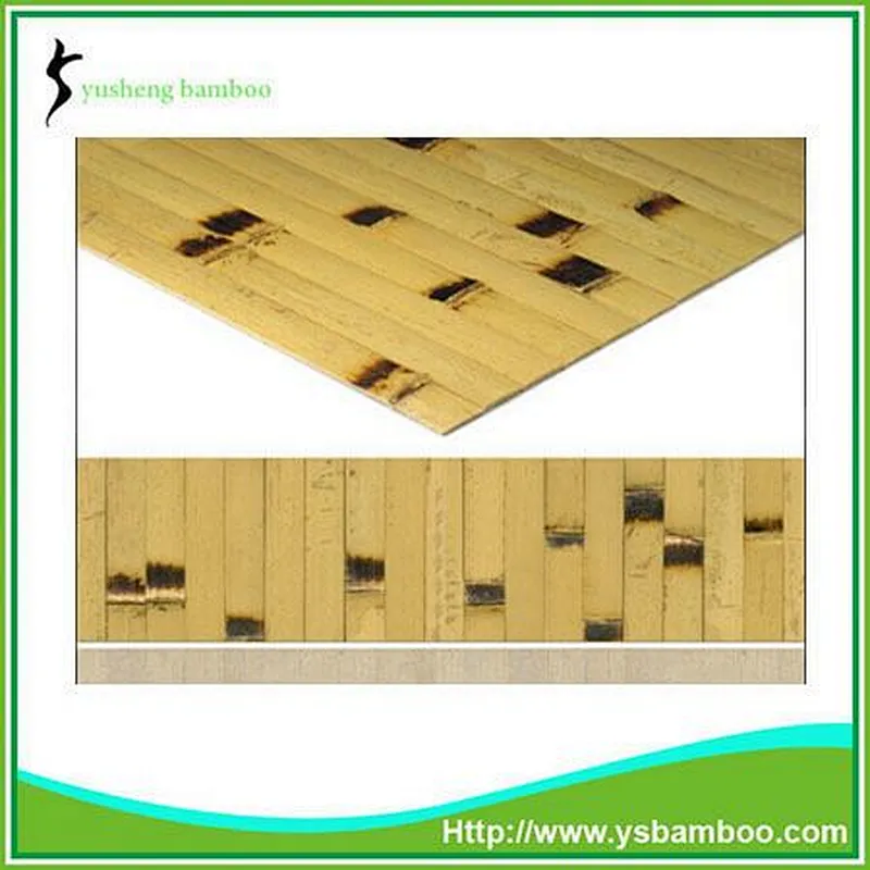bamboo faux tile wall panel