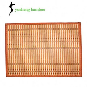 Bamboo Placemats Orange Color Wholesale