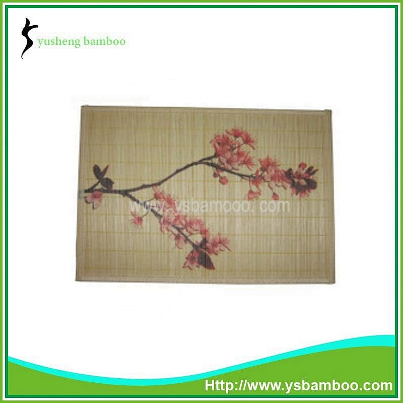 plum blossom bamboo mat