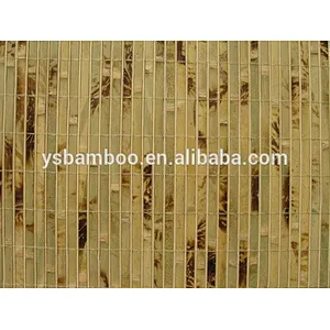 burning pattern bamboo wall paper
