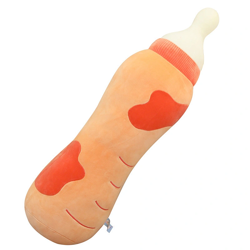 Milk bottle wholesale sales baby toy cushion