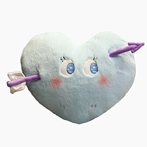 Valentine's day heart shaped plush pillow cushion toys