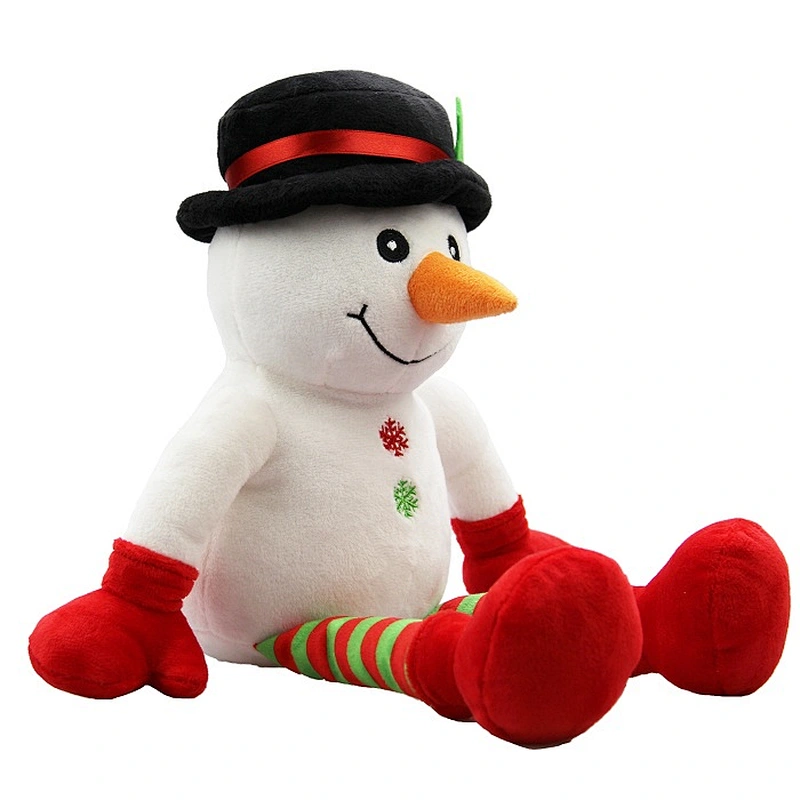 Classic Christmas decoration supplies plush toys Christmas items Christmas snowman