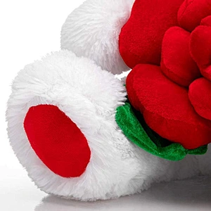soft toy flower rose heart peluche gift home decor valentines day bear with box