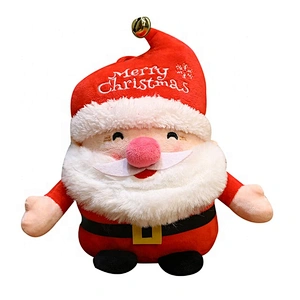 New Style Cute Santa Claus Elk Plush Toys Stuffed Soft Cartoon Plush Dolls Sofa Cushion Kids Baby Xmas Gift