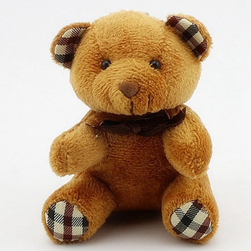 Soft light brown stuffed teddy bear plush toy