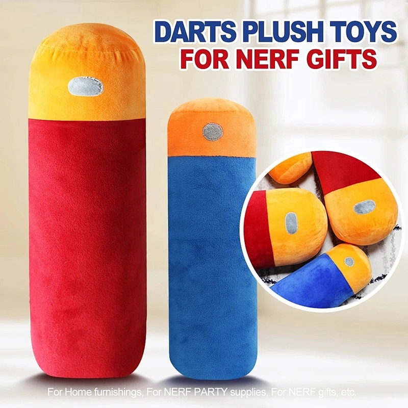 Dart Plush toy For Meag Dart Plush  Blasters bullet long pillow