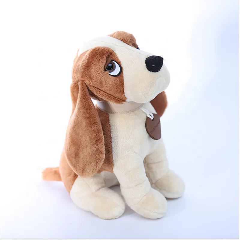 Soft and comfortable dog toys with round nose and long ears