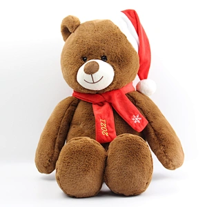 Stuffed Wholesale Baby Toy Custom Cute Plush Brown Teddy  Bear