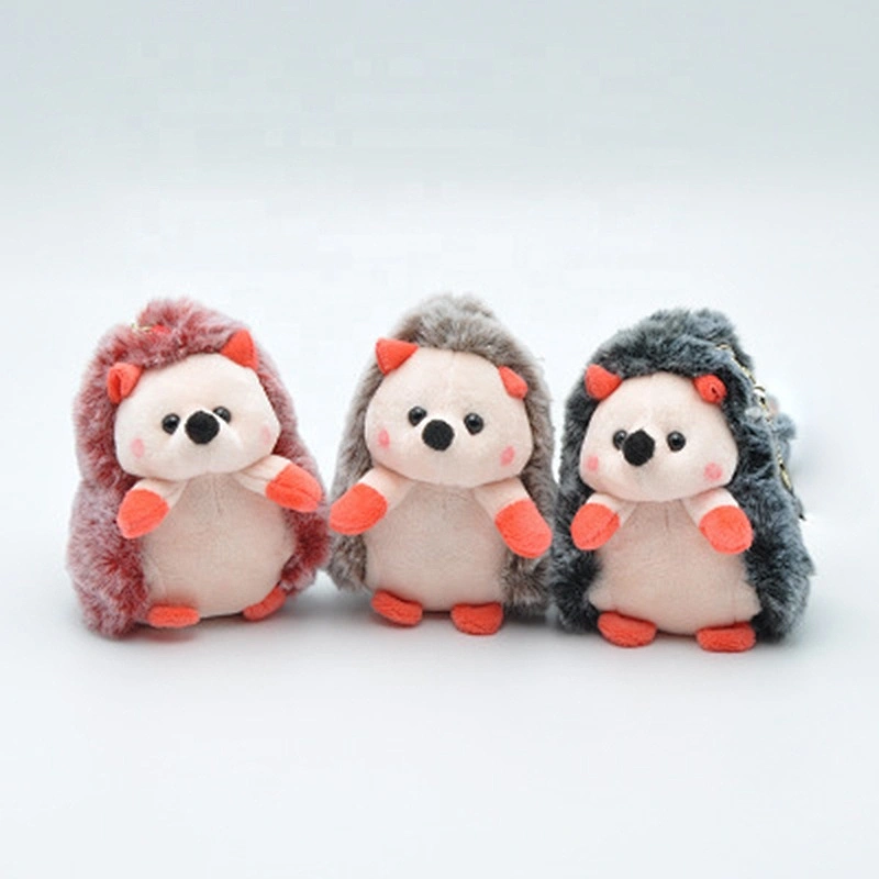 Hedgehog stuffed plush keychain toys