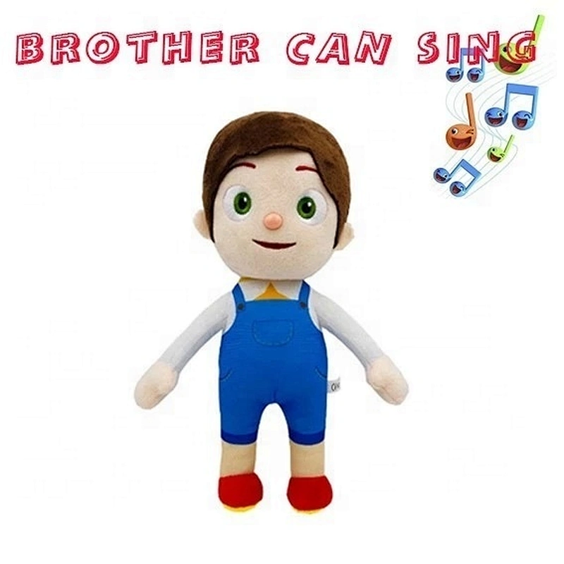 Cocomelon Toys Doll Can Sing Cocomelon Jj Doll Sing Boy Cocomelon Musical Bedtime Jj Doll Plush Toy Jj Family Kids Gift Plushie