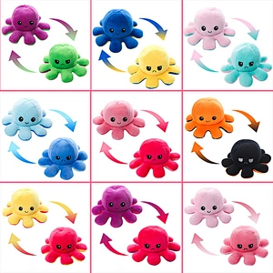 plush stuffed toy peluches pulpos Reversibles octopus