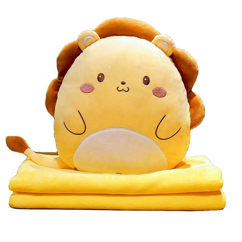 2 in 1 blanket pillow kids soft toys travel blanket and pillow set