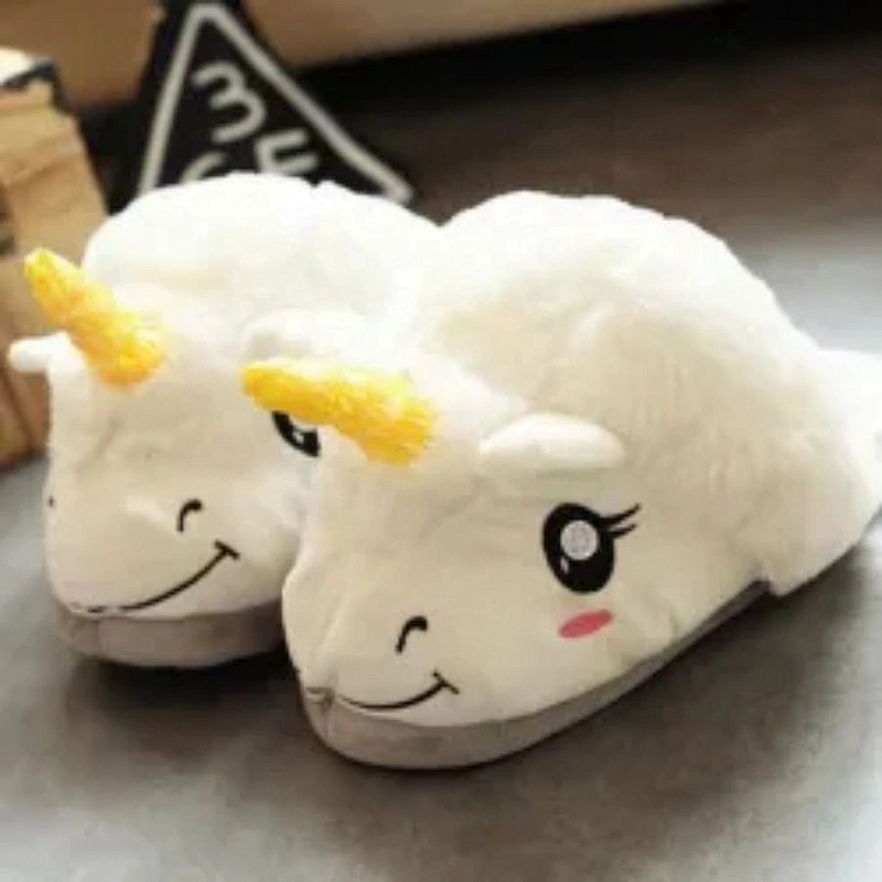 plush toy stuffed animal unicorn slippers plush