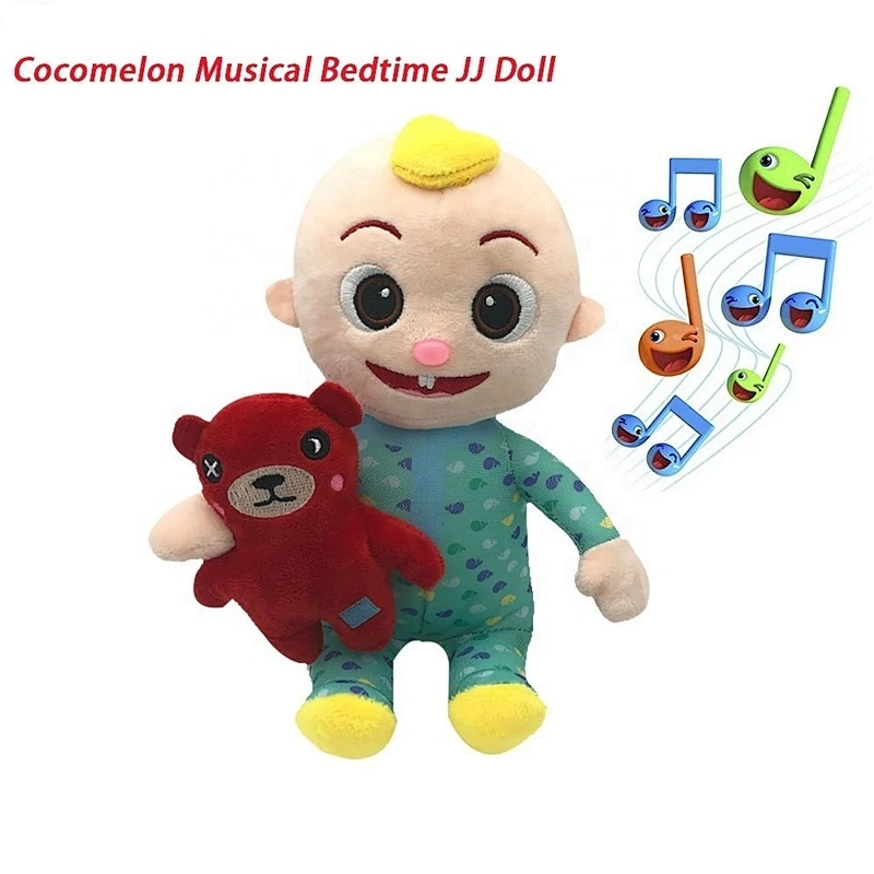 Cocomelon Toys Doll Can Sing Cocomelon Jj Doll Sing Boy Cocomelon Musical Bedtime Jj Doll Plush Toy Jj Family Kids Gift Plushie