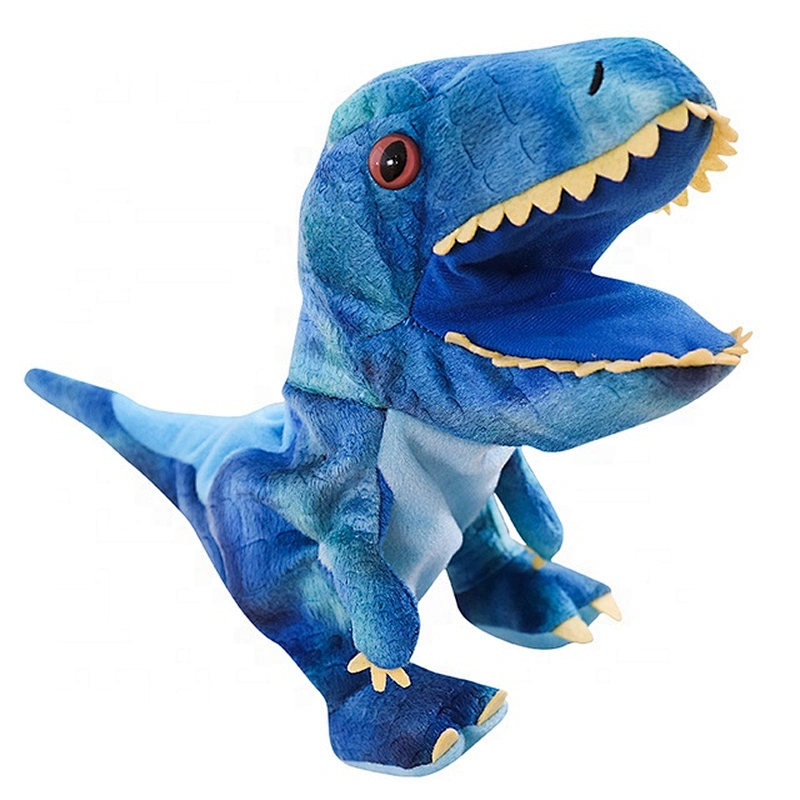 baby dinosaur animal hand puppet professional plush for kids