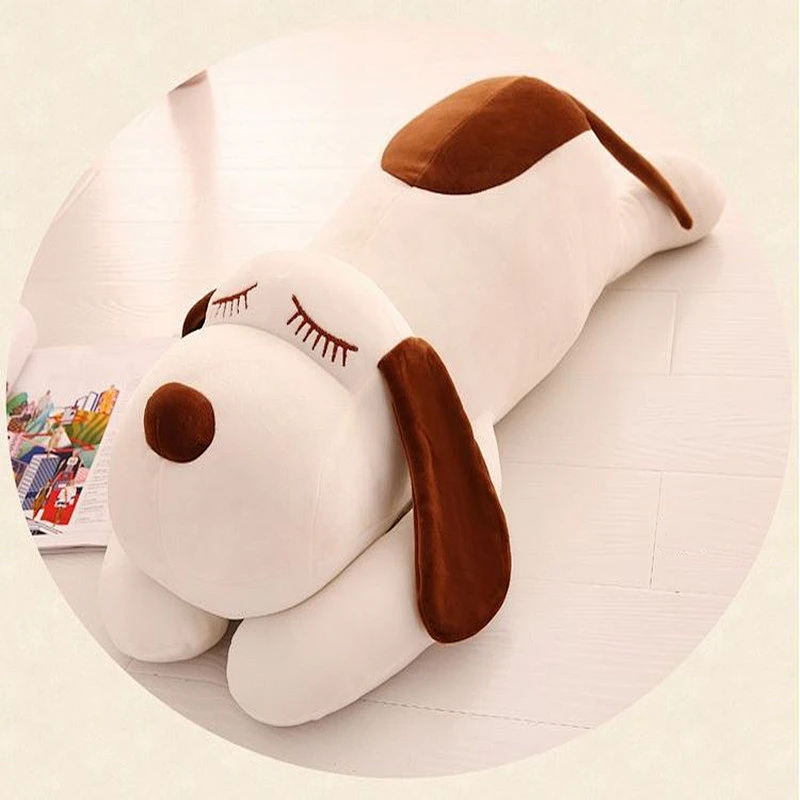 32cm Cute Animal Soft stuffed peluches Toy Quality Baby Sleeping appease plush dog cushion