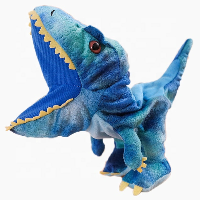 baby dinosaur animal hand puppet professional plush for kids