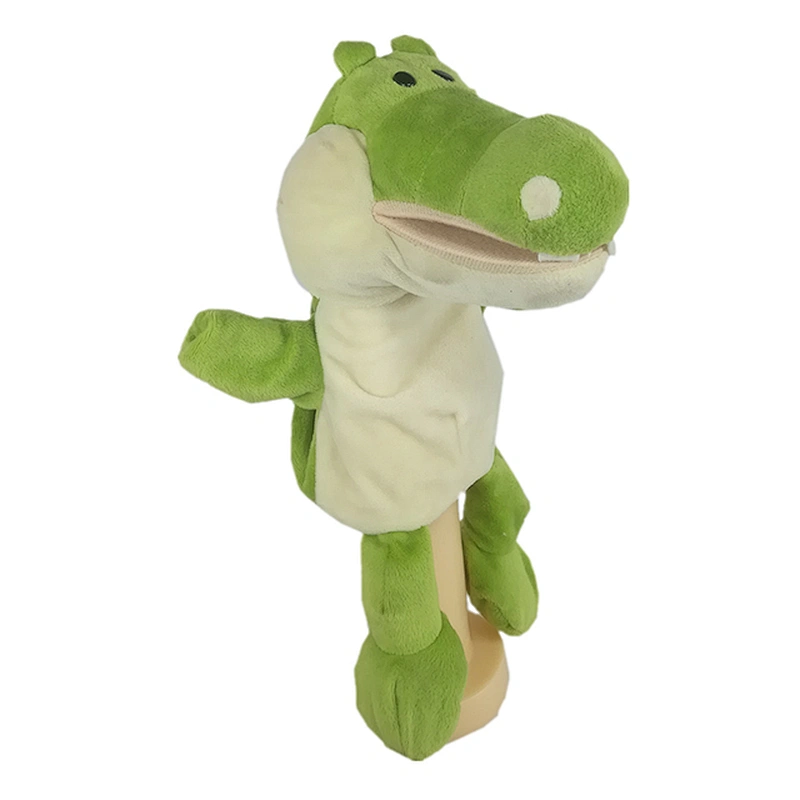 Educational Crocodile hand puppet plush toys