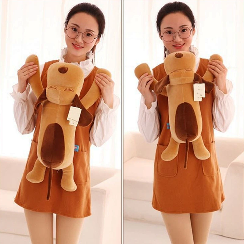 32cm Cute Animal Soft stuffed peluches Toy Quality Baby Sleeping appease plush dog cushion