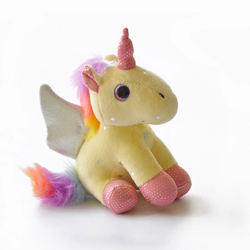 New design unicorn stuffed plush keychain toys