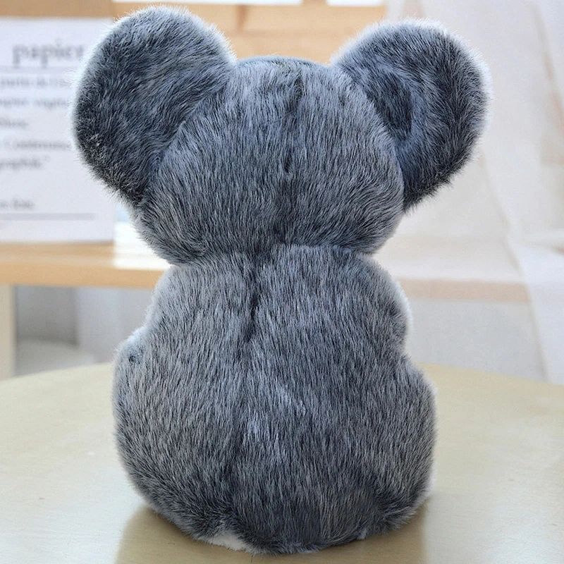 Lifelike custom cute Valentine's gift plush Koala toys  with red rose for Kids