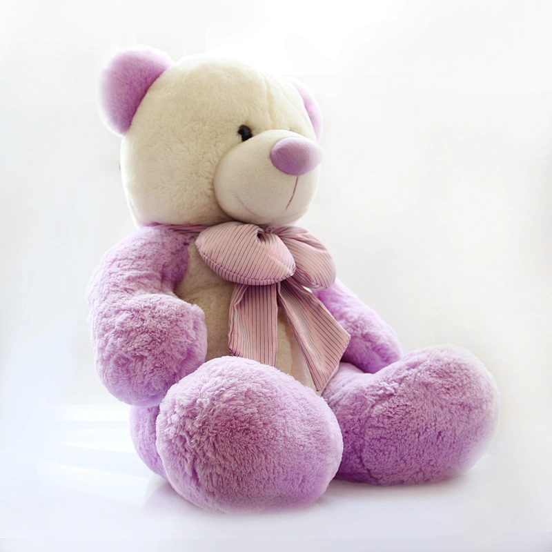 birthday gifts stuffed teddy bear with neck bow wholesale teddy bear big