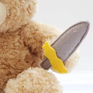 small size custom brown luxury foam graduation soft toys teddy bear for child