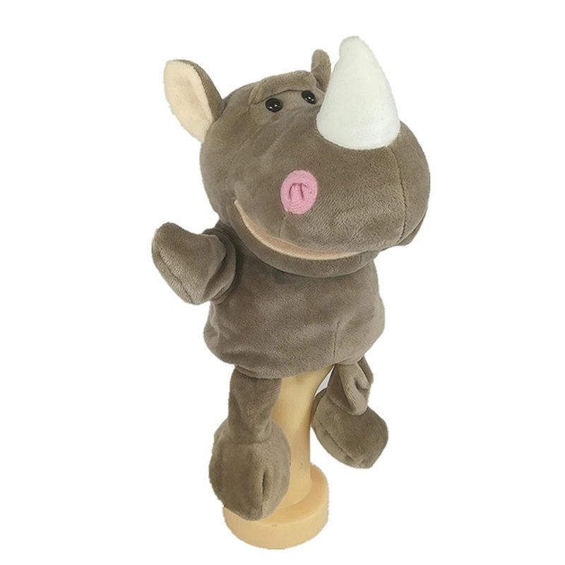 Educational baby monkey hand puppet plush toys