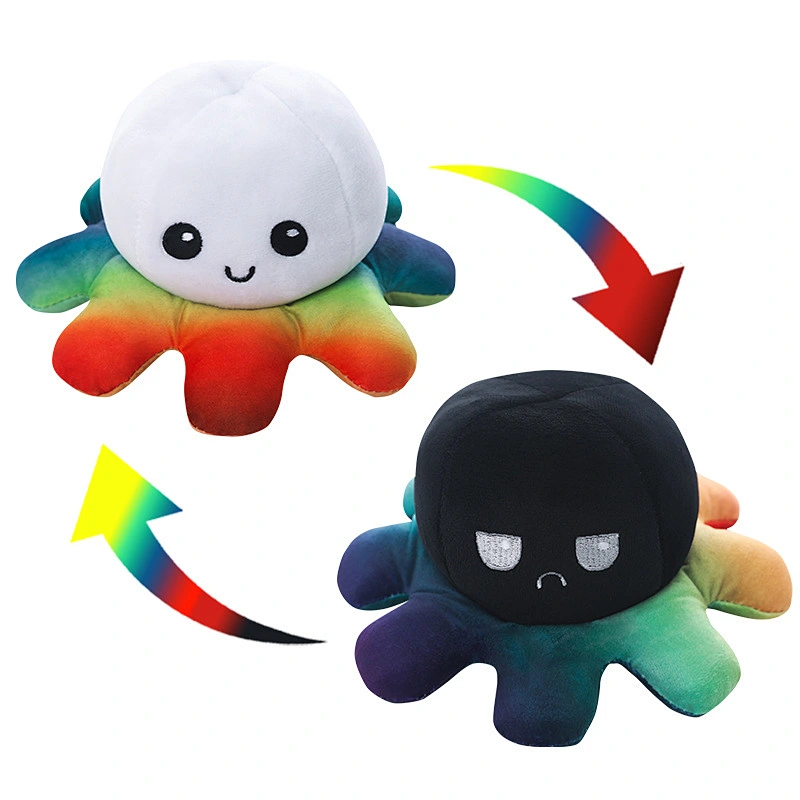 plush stuffed toy peluches pulpos Reversibles octopus