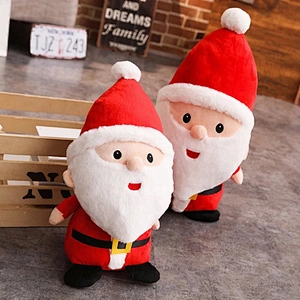 Soft Santa Claus Plush Doll Kids Children Santa Claus Plush Toy Christmas Decoration Home Decorative