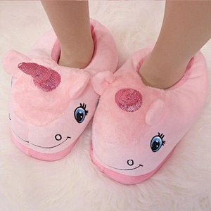 women's bedroom pantuflas unicornio slippers unicorn