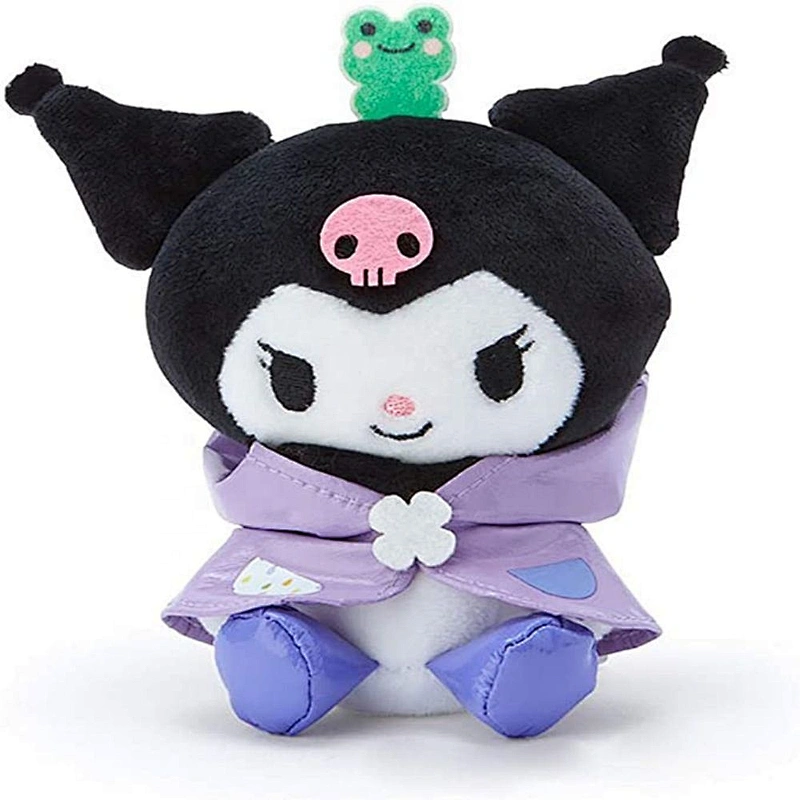 plush toy 25cm kuromi keychain for girls gift
